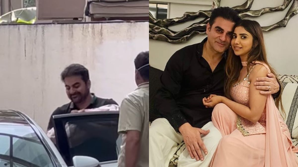 Watch: New Parents Arbaaz Khan And Sshura Khan Head Home With Their Baby Girl