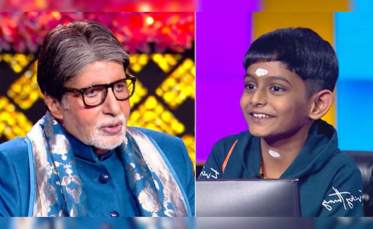 "Rude Kid" On <i>KBC 17</i> Reminds Internet Of Another Boy With Amitabh Bachchan From 2 Years Ago