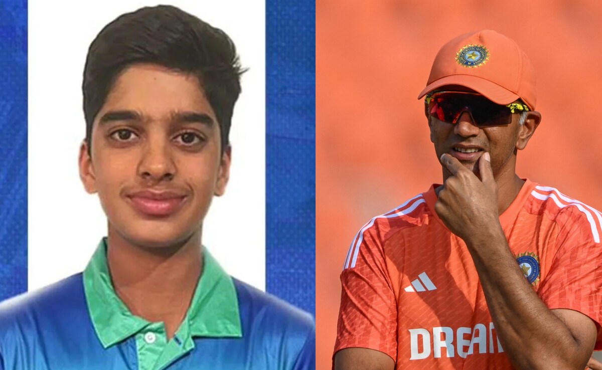 Rahul Dravids Son, Anvay Dravid, Named In India U19 B Squad For Tri-Series