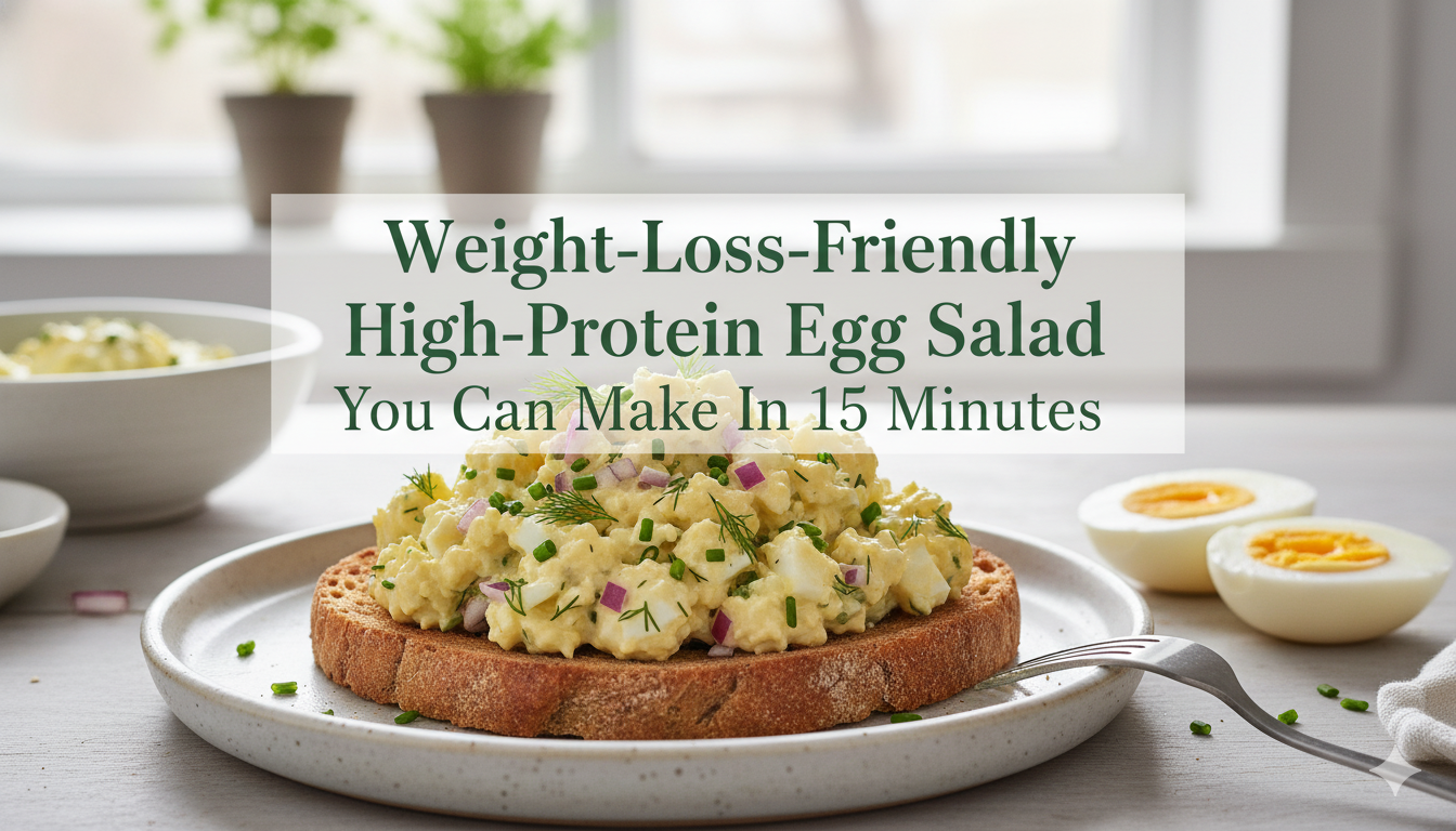 Weight-Loss-Friendly High-Protein Egg Salad You Can Make In 15 Minutes