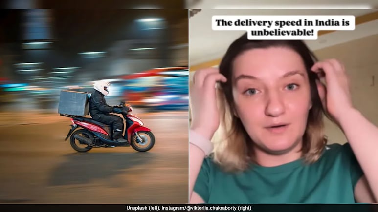 Ukrainian Woman Impressed By India's Quick Commerce Platform: "My European Friends Still Wonder" Ukrainian Woman Impressed By India's Quick Commerce Platform: "My European Friends Still Wonder"