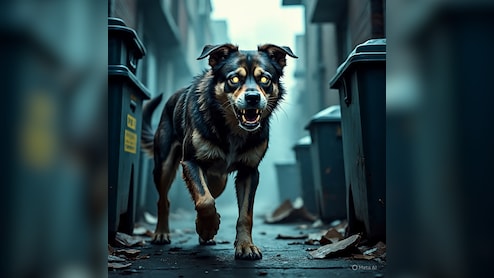 शिवपुरी में पागल कुत्ते का आतंक ! 4 घंटे में 35 लोगों को काटा...ग्राम पंचायत बेखबर