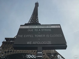 Eiffel Tower Closed Due To Strikes Across France Against Austerity Eiffel Tower Closed Due To Strikes Across France Against Austerity