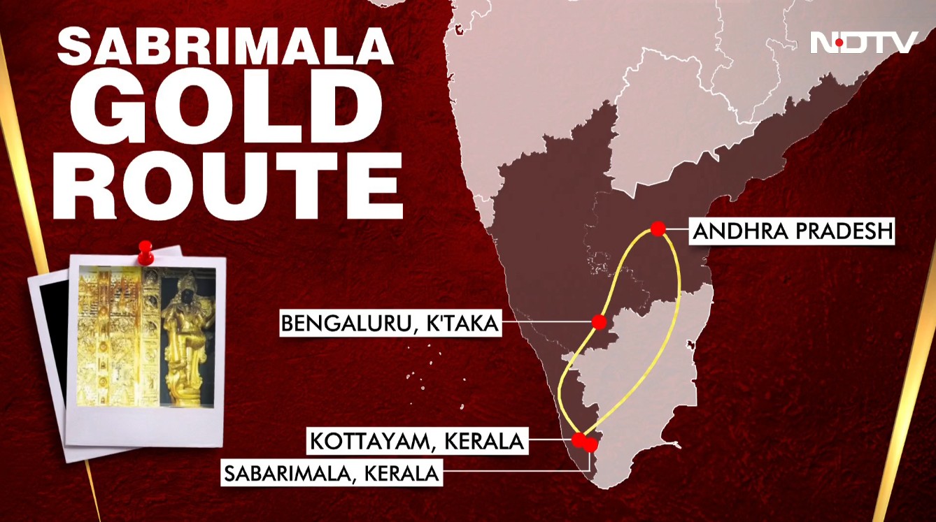 NDTV Exclusive: Sabarimala Gold Door's 39-Day Journey Across South India