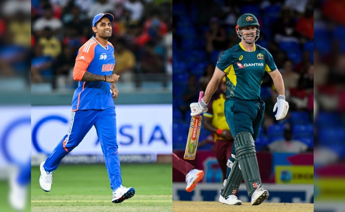 India vs Australia 경기 장면