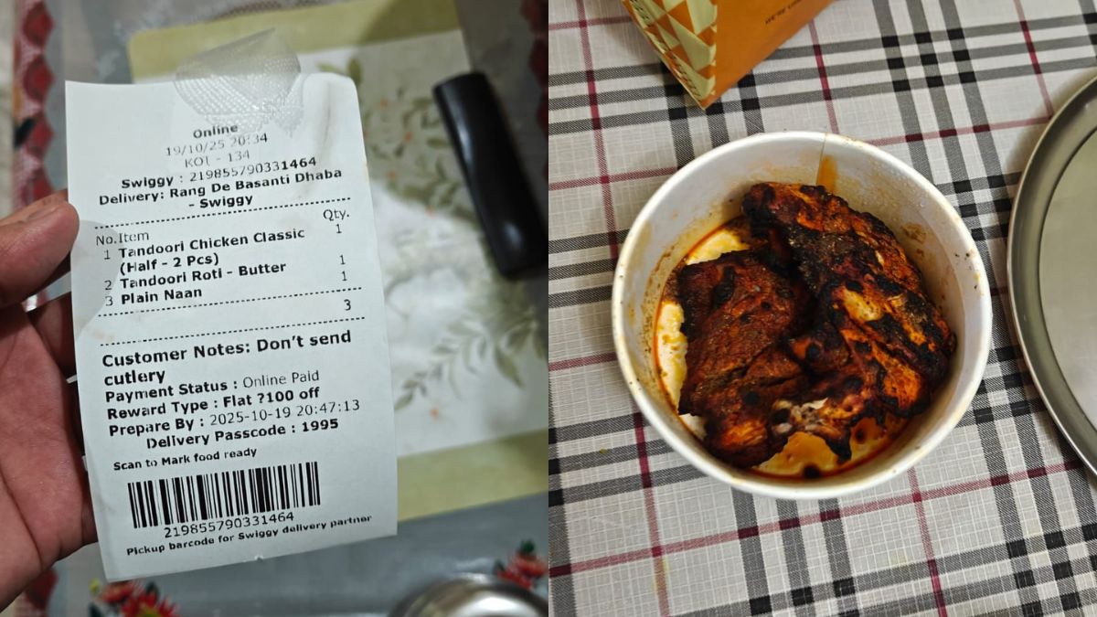 Bengal Man Gets Tandoori Chicken Instead Of Veg Meal Ordered On Diwali, Restaurant Responds