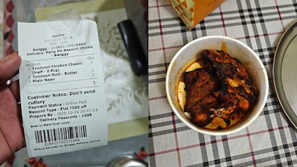 Man Gets Chicken Instead Of Veg Swiggy Meal For Diwali, Restaurant Reacts