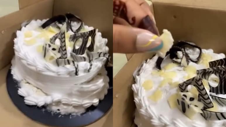 Woman Orders Cheesecake In Mirzapur, Gets Regular Cake Topped With Cheese Slices Instead Woman Orders Cheesecake In Mirzapur, Gets Regular Cake Topped With Cheese Slices Instead