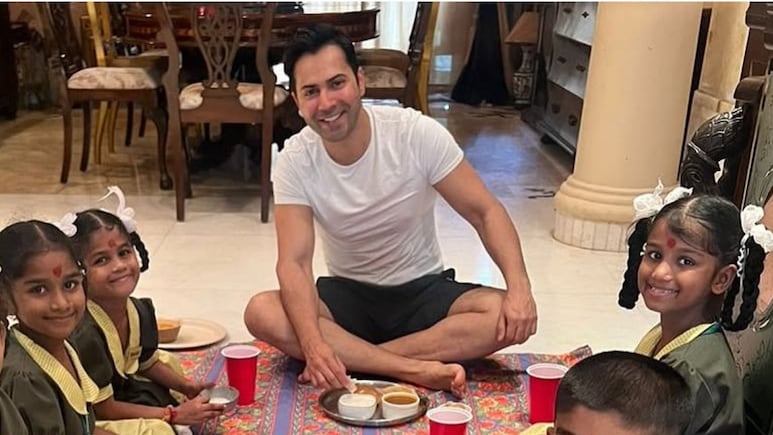 Varun Dhawan: वरुण धवन घरच्या कन्या पूजनाच्या फोटोवरून ट्रोल! युजर्सना फोटोत एक गोष्ट खटकली