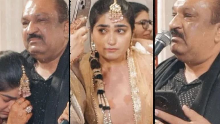 Kanyadaan : 'मी कन्यादान करणार नाही...'; मुलीच्या लग्नात वडिलांची घोषणा, कारण वाचून डोळ्यात येईल पाणी, Video Kanyadaan : 'मी कन्यादान करणार नाही...'; मुलीच्या लग्नात वडिलांची घोषणा, कारण वाचून डोळ्यात येईल पाणी, Video