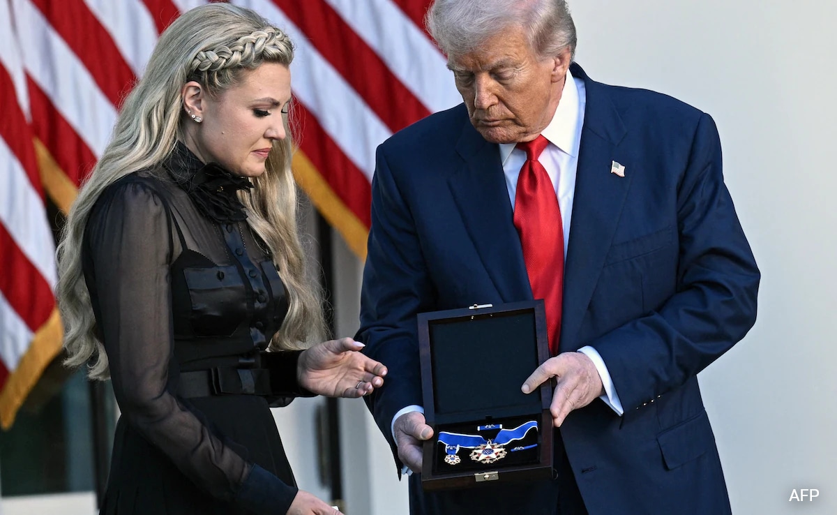Donald Trump Posthumously Awards Charlie Kirk Presidential Medal Of Freedom