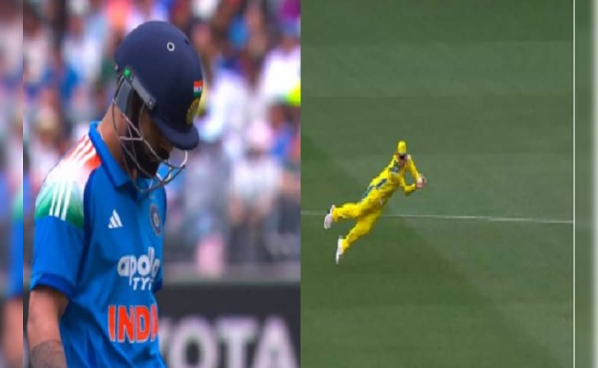 Virat Kohli Wicket: मिचेल स्टार्क की गेंद ने किया विराट कोहली का शिकार, फिर कर बैठे गलती, ऐसे हुए आउट, Video