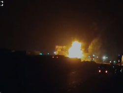 Truck Carrying LPG Cylinders Catches Fire After Collision On Jaipur-Ajmer Highway