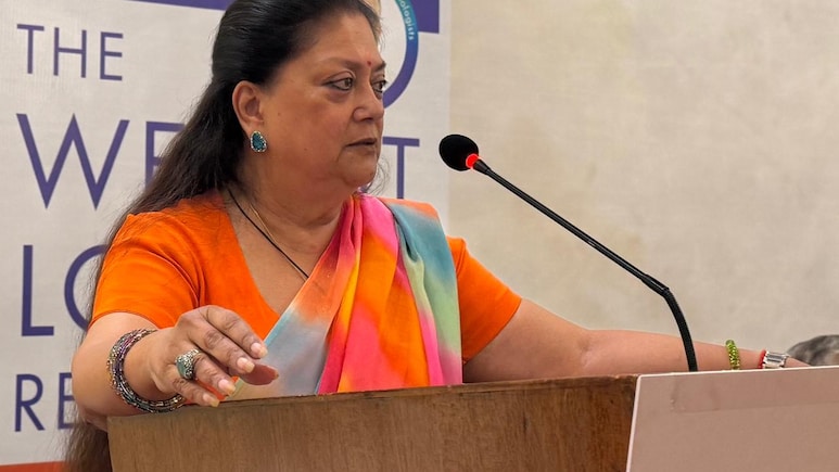Vasundhara Raje: 'कुछ लोग बाहर से पतले हैं, लेकिन उनके अंदर चर्बी होती है जो खतरनाक है' जयपुर में बोलीं पूर्व CM राजे 