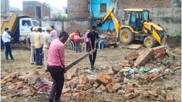 राजस्थान हाई कोर्ट के आदेश पर भरतपुर में बुलडोजर एक्शन, 25 साल बाद 15 करोड़ की जमीन पर वापस मिला कब्जा