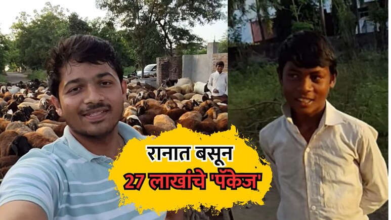 VIDEO: शहरापेक्षा गाव भारी! रानात बसून 27 लाखांची कमाई; समजून घ्या आकडेवारी