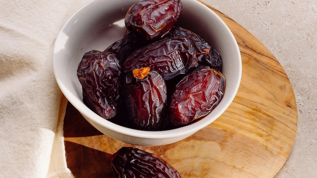 Dates are packed with fibre, which is food for the good bacteria in the gut