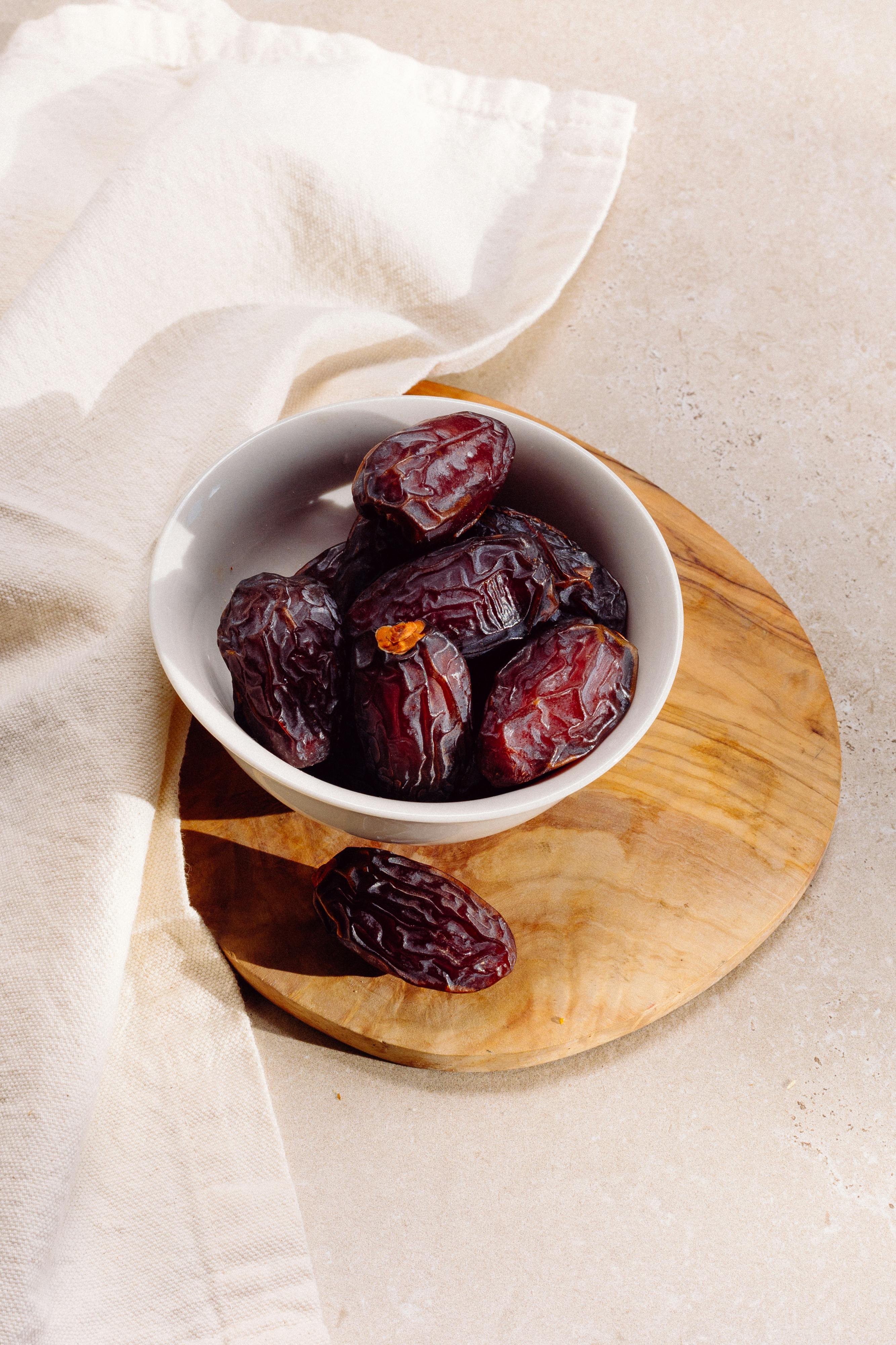 Dates are packed with fibre, which is food for the good bacteria in the gut