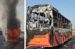19 Killed After Bus Catches Fire On Jaisalmer-Jodhpur Highway 19 Killed After Bus Catches Fire On Jaisalmer-Jodhpur Highway