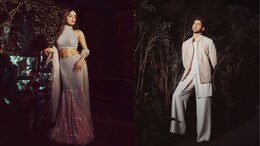Rumoured Couple Vihaan Samat And Radhikka Madan Attend Manish Malhotras Diwali Bash Together