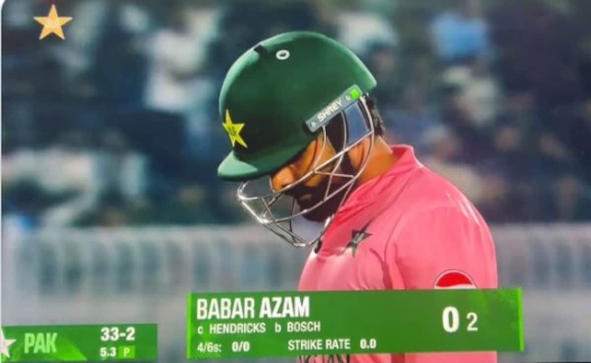 PAK vs RSA:  मजाक बन गई बाबर आजम की वापसी, मानो 'डक' ही काफी नहीं थी, ऊपर से ऐसा बुरा हाल