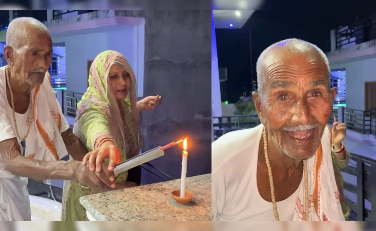 पल्लू ओढ़कर 'दीदी' ने सीखाया दादाजी को 'मुर्गा' बम फोड़ने की देसी टेक्निक, देख लोग बोले- वाह दादी वाह