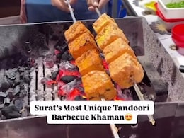 Watch: Surat Street Vendor Makes "Tandoori Barbeque Khaman," Leaves Foodies In Disbelief Watch: Surat Street Vendor Makes "Tandoori Barbeque Khaman," Leaves Foodies In Disbelief