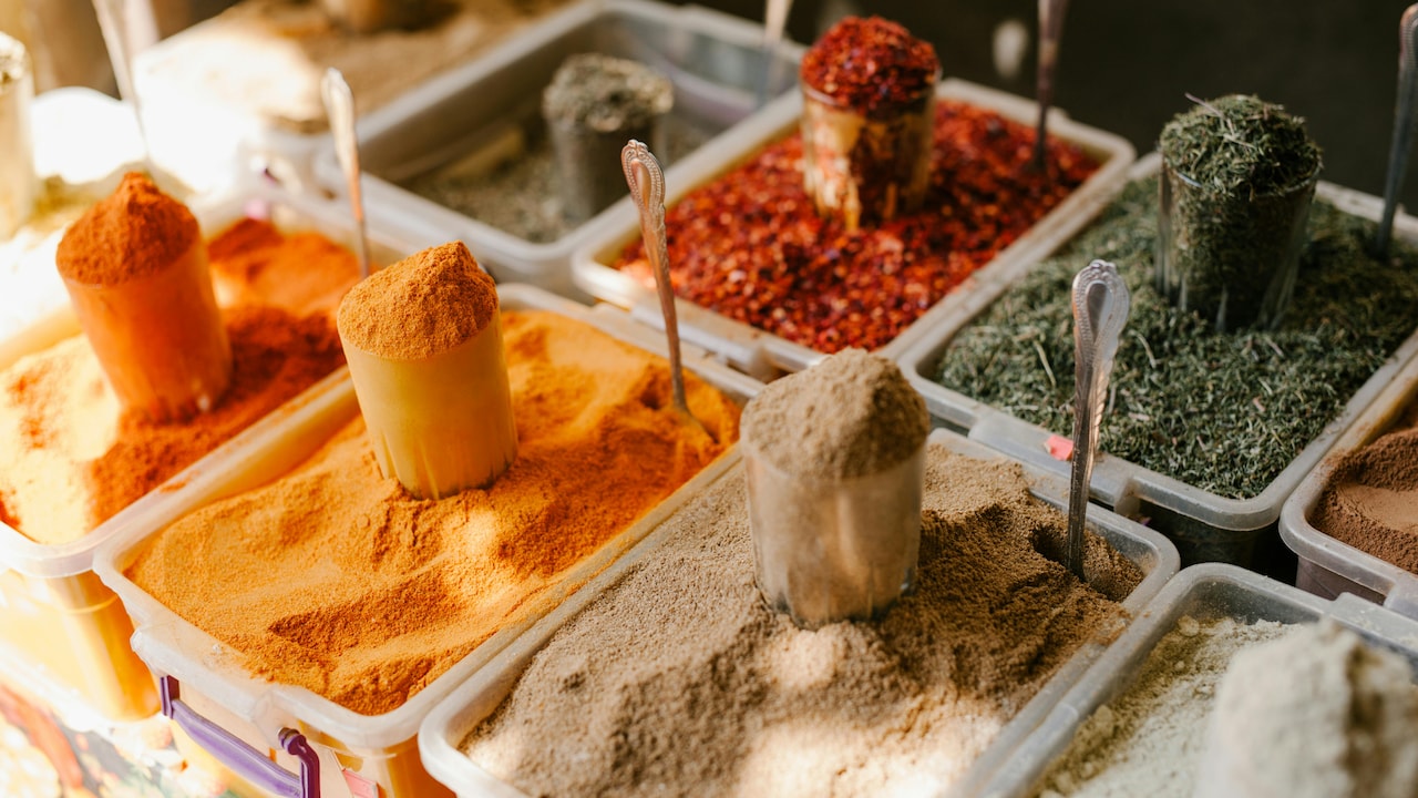 Spice boxes can also be used for multipurpose storage.
