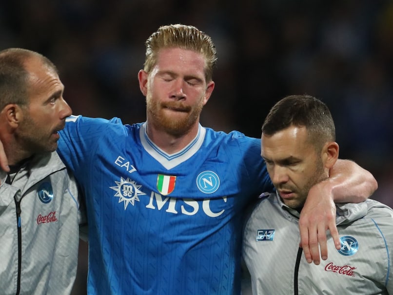 Napoli Star Kevin De Bruyne Out For "Several Months", Exact Injury Revealed