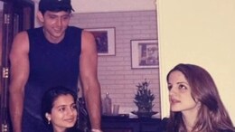 A Throwback Gem Featuring <i>Kaho Naa... Pyaar Hai</i> Co-Stars Hrithik Roshan And Ameesha Patel. Bonus - Sussanne Khan