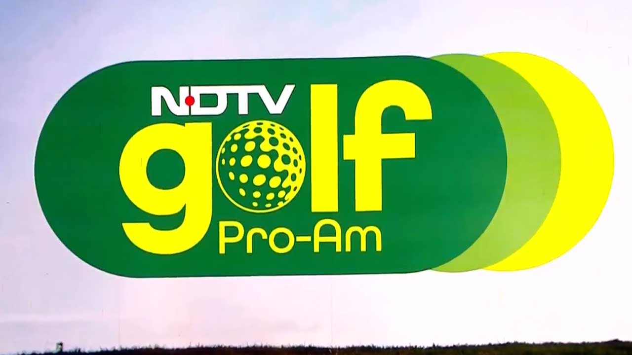 NDTV Pro-Am Golf Launched, Indias No. 1 Pro-Am Where Professional and Amateurs Will Play