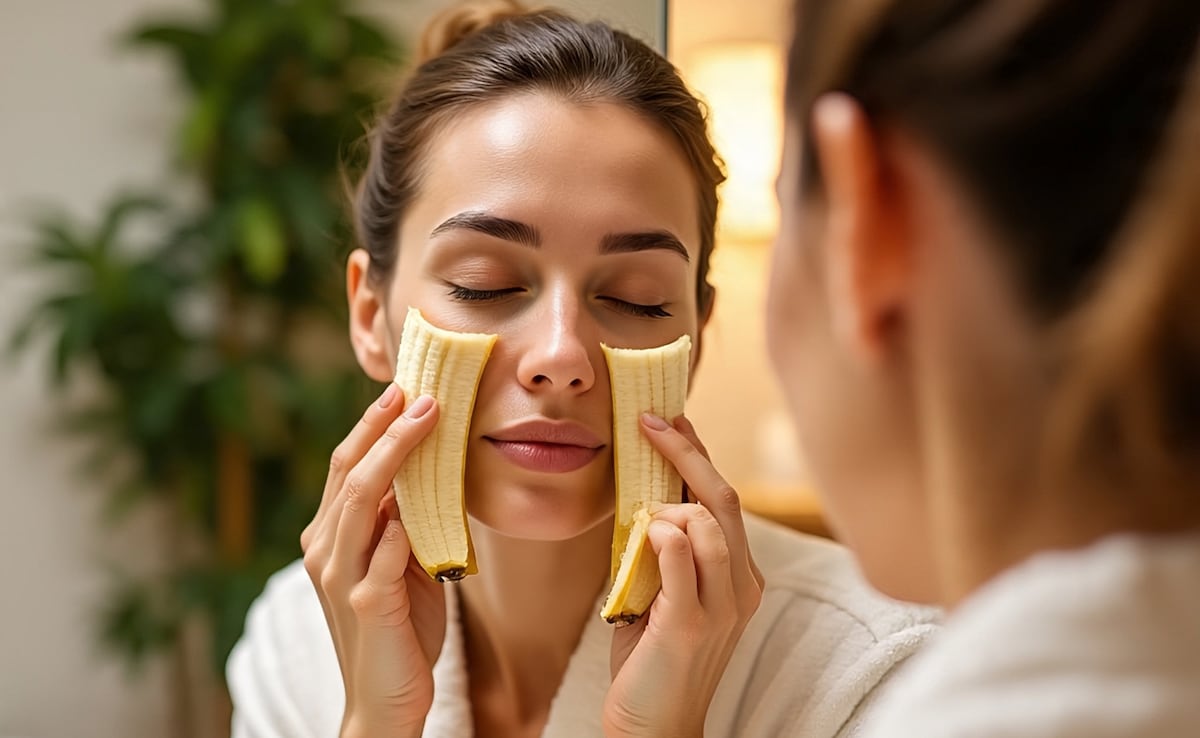 30 दिन तक चेहरे पर केले का छिलका रगड़ने से क्या होगा? नतीजे कर देंगे हैरान