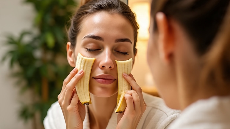 30 दिन तक चेहरे पर केले का छिलका रगड़ने से क्या होगा? नतीजे कर देंगे हैरान