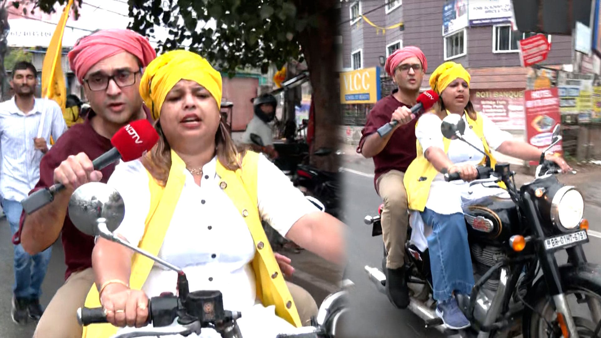 Jan Suraaj's Lady Singham Takes NDTV For A Bike Ride