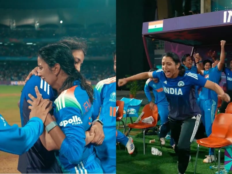 Watch: Smriti Mandhana Sprints Towards Jemimah Rodrigues After Historic Ton Guides India To Women's World Cup Final