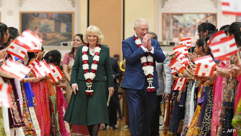 King Charles, Queen Camilla Visit London's Iconic Neasden Temple King Charles, Queen Camilla Visit London's Iconic Neasden Temple