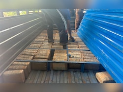 Ganja Worth Rs 2 Crore Hidden In Specially Designed Truck Cavity Seized In Chennai, 2 Arrested