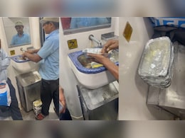 Indian Railway: अमृत भारत एक्सप्रेस में जूठे डिस्पोजल्स धोने का वीडियो हुआ वायरल, रेलवे ने दोबारा खाना परोसने को बताया गलत Indian Railway: अमृत भारत एक्सप्रेस में जूठे डिस्पोजल्स धोने का वीडियो हुआ वायरल, रेलवे ने दोबारा खाना परोसने को बताया गलत