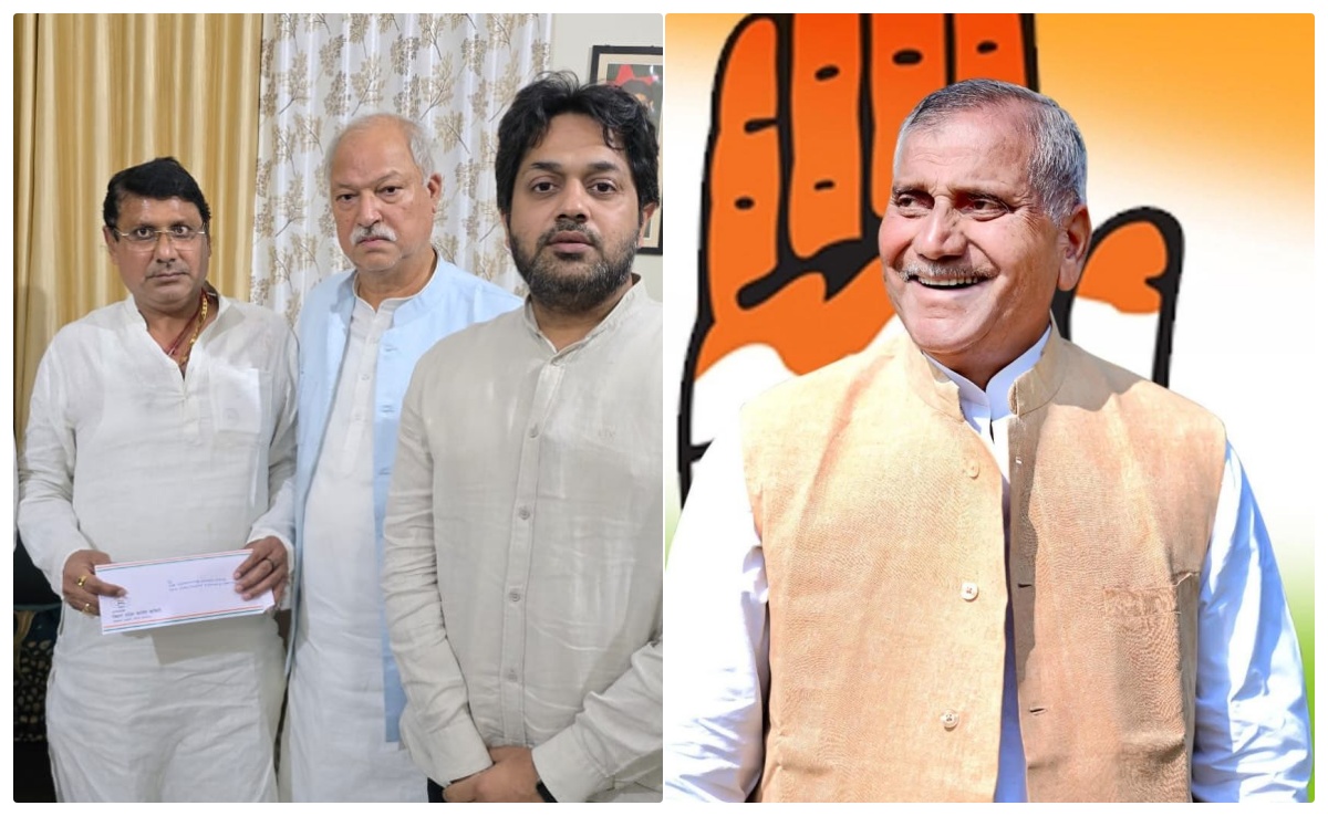 कांग्रेस ने वजीरगंज सीट पर काटा बेटे का टिकट, मंत्री रह चुके पिता को बनाया उम्मीदवार