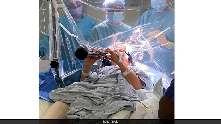 UK Woman Plays Clarinet Mid-Brain Surgery, Sees Instant Parkinson's Relief UK Woman Plays Clarinet Mid-Brain Surgery, Sees Instant Parkinson's Relief