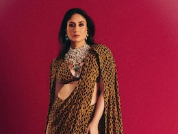 Kareena Kapoor Takes The Night In An Animal-Print Sabyasachi Saree Kareena Kapoor Takes The Night In An Animal-Print Sabyasachi Saree
