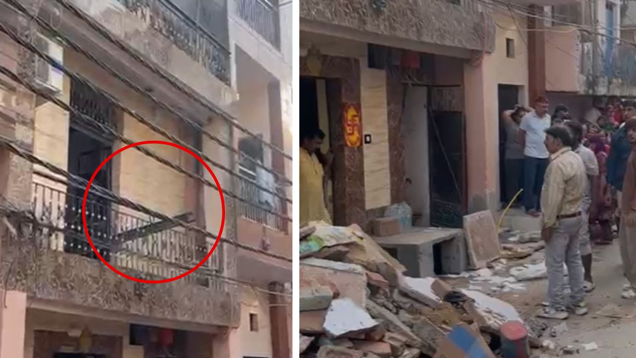 दिल्ली: उत्तम नगर में गिरा मकान, मलबे में दबे कई लोग, रेस्क्यू ऑपरेशन जारी