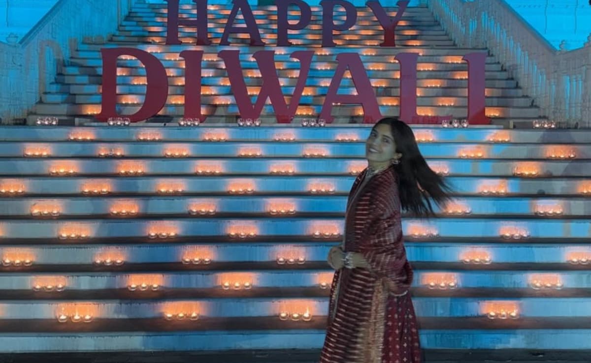 Bhumi celebrated Diwali in the US. Photo: Bhumi Pednekar/ Instagram Bhumi celebrated Diwali in the US. Photo: Bhumi Pednekar/ Instagram