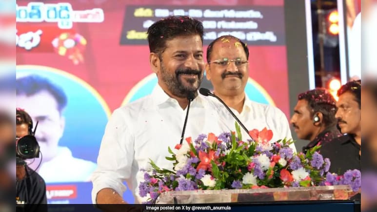 "<i>Jalsa</i> With Public Money": BRS Leader Flags Revanth Reddy's Clothes, Shoes
