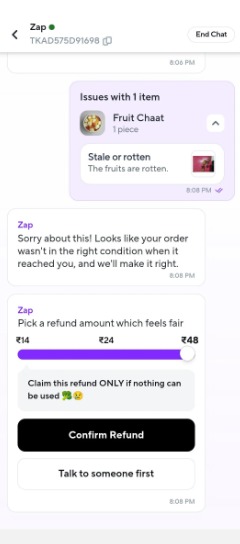 Exclusive: Zepto's New Refund Feature Goes Viral, Company Responds
