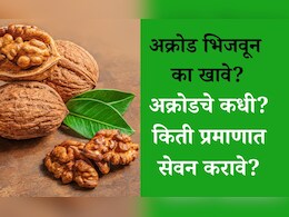 Walnut Benefits: दिवसभरात 20 अक्रोड खाल्ले तर काय होईल? अक्रोडशी संबंधित 11 प्रश्नांची महत्त्वपूर्ण उत्तरं Walnut Benefits: दिवसभरात 20 अक्रोड खाल्ले तर काय होईल? अक्रोडशी संबंधित 11 प्रश्नांची महत्त्वपूर्ण उत्तरं