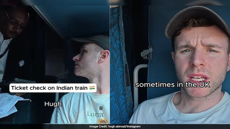 Viral Video Shows Scottish Creator Praising Indian Railways Efficiency And Comfort Viral Video Shows Scottish Creator Praising Indian Railways Efficiency And Comfort