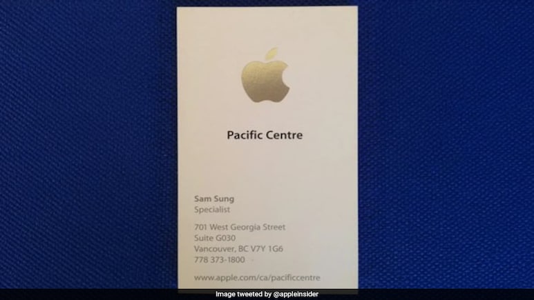 "Didn't Want To Be An Internet Joke": How A Reddit Post Made Ex Apple Employee 'Sam Sung' Change His Name "Didn't Want To Be An Internet Joke": How A Reddit Post Made Ex Apple Employee 'Sam Sung' Change His Name