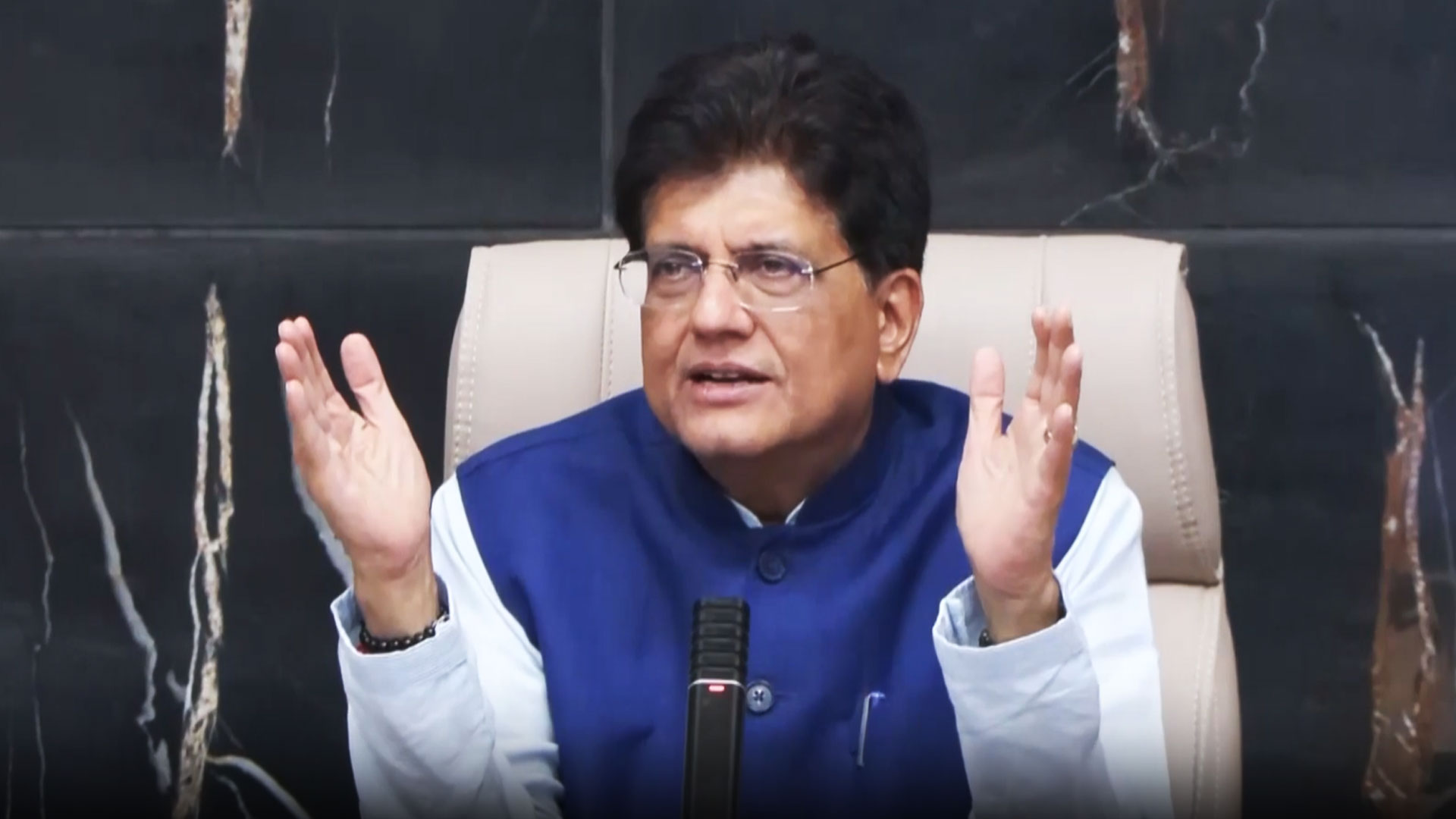 Piyush Goyal Remembers Humble Background Of His Father Ved Prakash Goyal