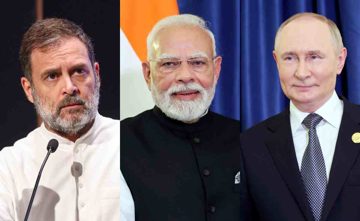 पुतिन ने की 'बड़ाई' और राहुल ने की 'बुराई'... देश में क्यों छिड़ा है सियासी संग्राम? 